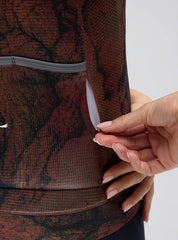 Jersey Ciclismo M/C Mujer Givelo G90 Light Rust