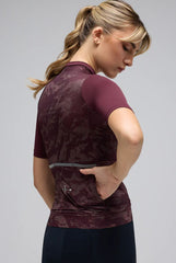 Jersey Ciclismo M/C Mujer Givelo G90 Prime Plum