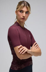 Jersey Ciclismo M/C Mujer Givelo G90 Prime Plum