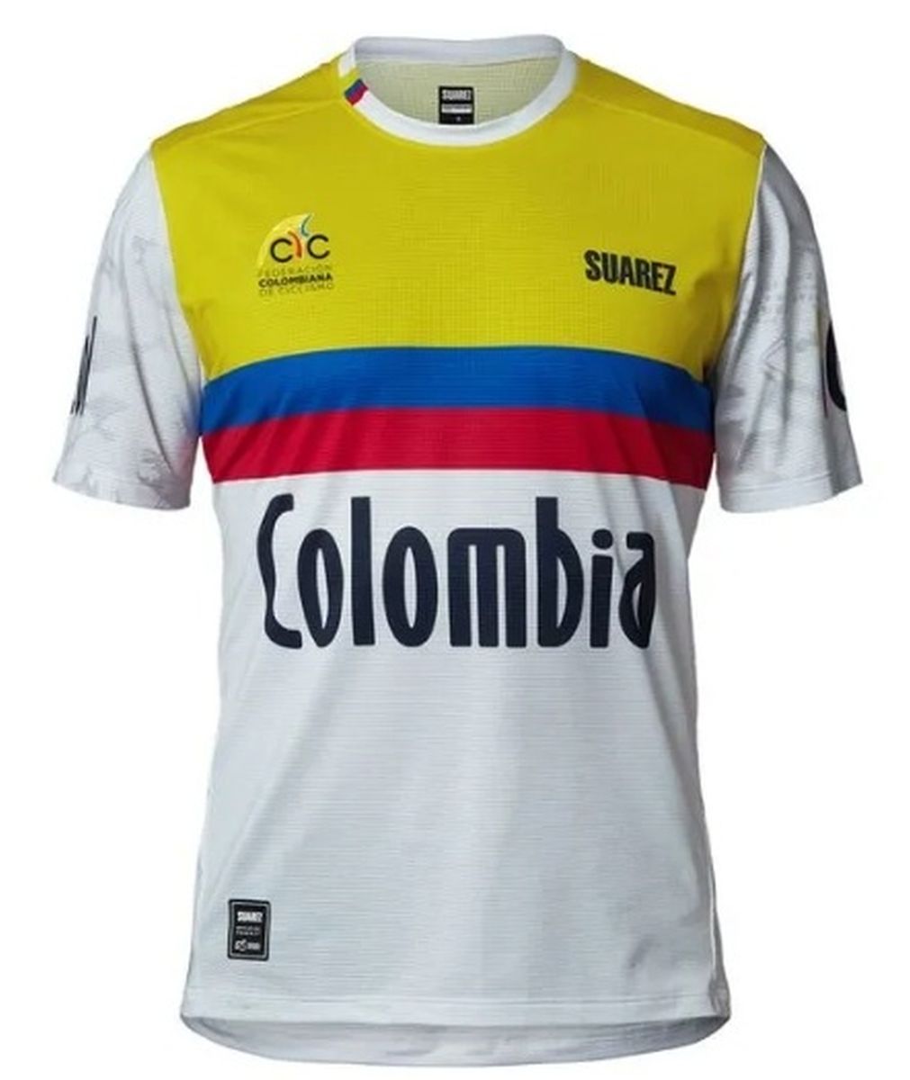Jersey M/C Unisex Selección Colombia 2024 Blanca