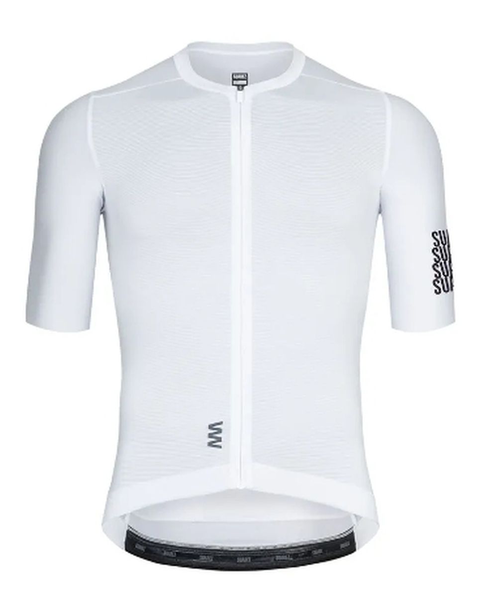 Jersey Ciclismo M/C Hombre Suarez Solid Chalk 2.6