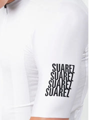 Jersey Ciclismo M/C Hombre Suarez Solid Chalk 2.6