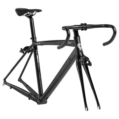 Marco de Ruta GW Flamma Aluminio/Carbono 700c Negro