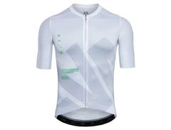 Jersey Ciclismo M/C Hombre Lock Bright White