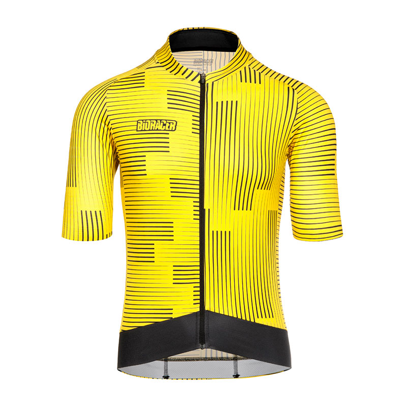 Jersey Ciclismo Bioracer Maillot Epic Warp Hombre Amarillo
