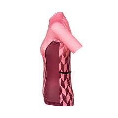 Jersey Ciclismo BioRacer Vesper Mujer Harlequeen Bordeaux