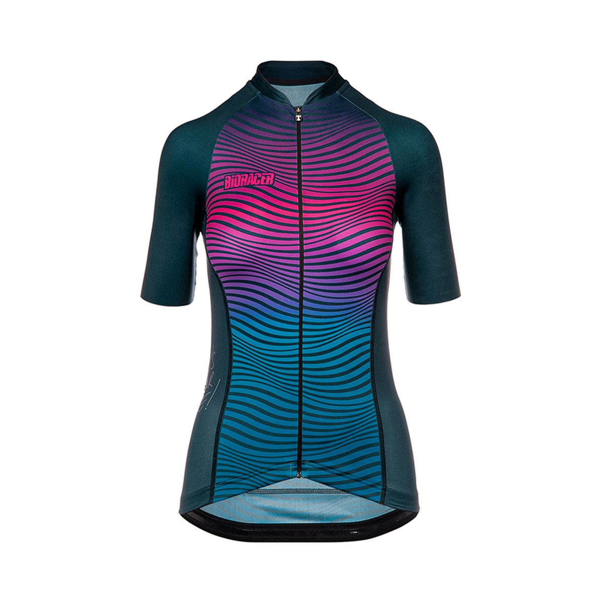 Jersey Ciclismo BioRacer Vesper Mujer New Wave Navy-Pink