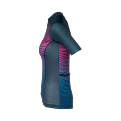 Jersey Ciclismo BioRacer Vesper Mujer New Wave Navy-Pink