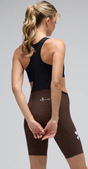 Pantaloneta Ciclismo C/T Mujer Givelo G90 Ultra Chocolate