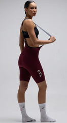 Pantaloneta Ciclismo C/T Mujer Givelo Lacefly 2.0 Wine