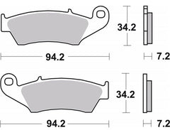 Pastillas de Freno Brembo Delantera 07KA17SX