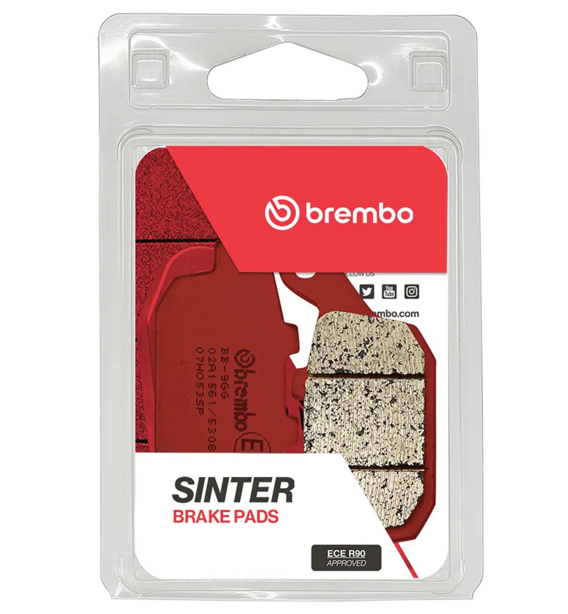 Pastillas de Freno Brembo Trasera 07HO53SP