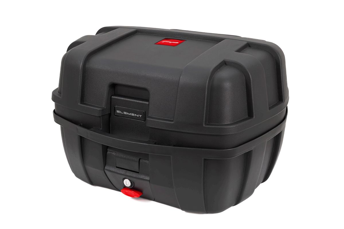 Maletero Mastech Plástica Element 37 litros Negro/Un Casco