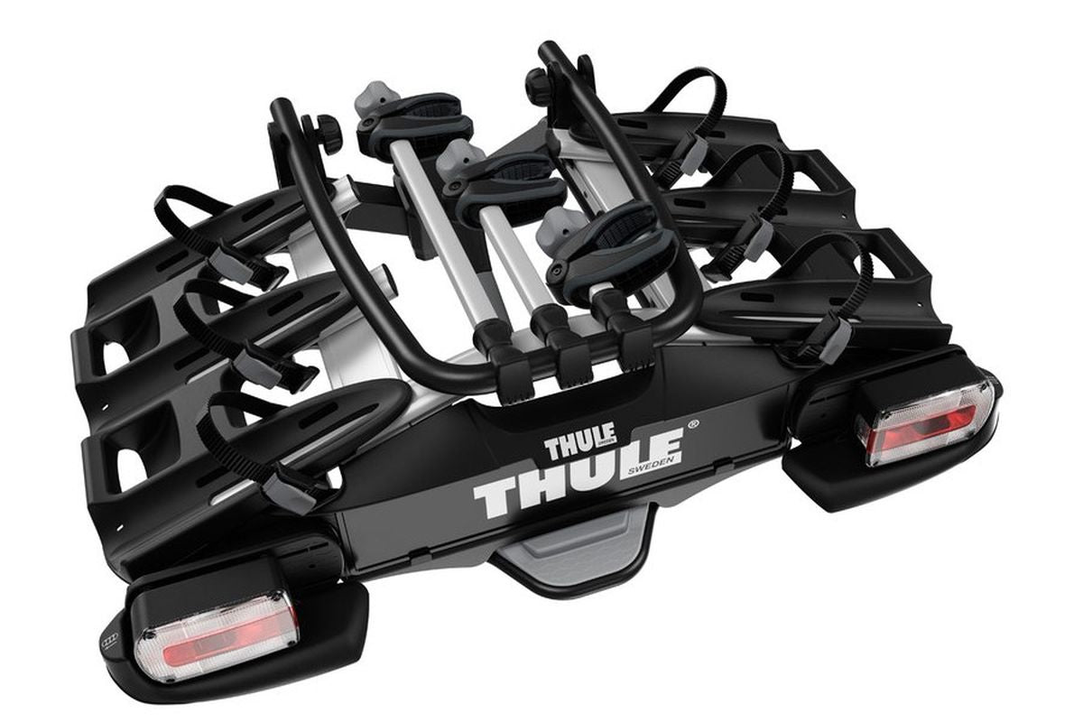 Portabicicletas de Remolque Thule VeloCompact 7-pin 3 bisis