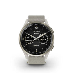 Reloj Garmin Approach S50 Ivory Cream Gold 43mm