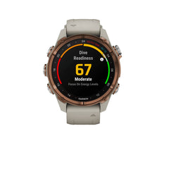 Reloj Garmin Descent Mk3i Titanio 43 mm PVD Bronce