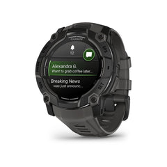 Reloj Garmin Instinct 3 50mm Amoled Negro Carbón