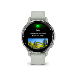 Reloj Garmin Venu 3S Sage Gray Stainless