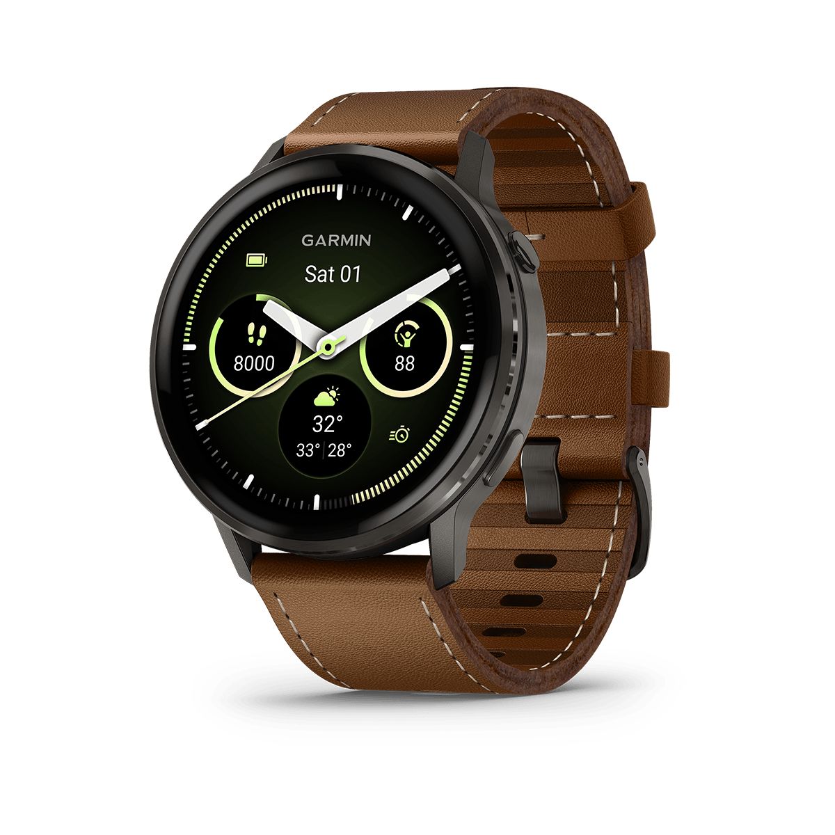 Reloj Garmin Venu 4 45 mm Marrón