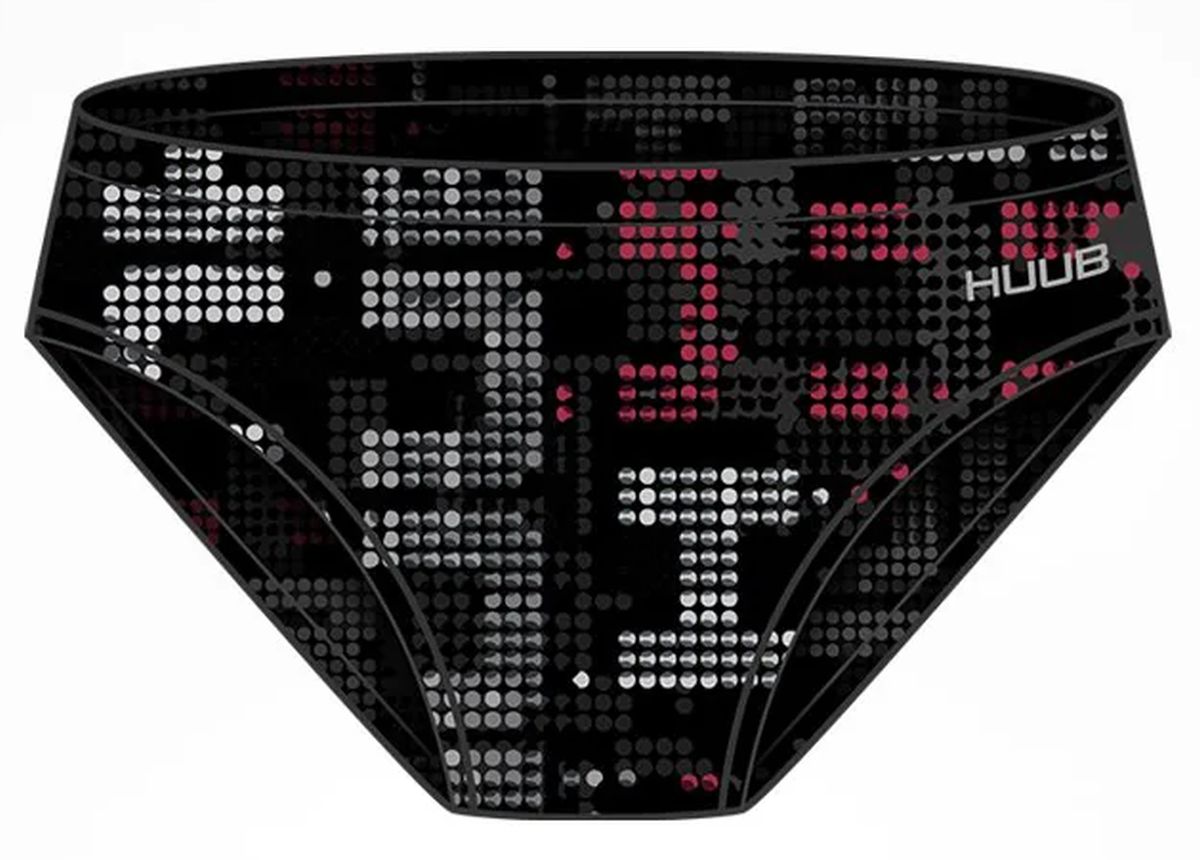 Pantaloneta de Natación-Baño Hombre HUUB Clubland Red Black