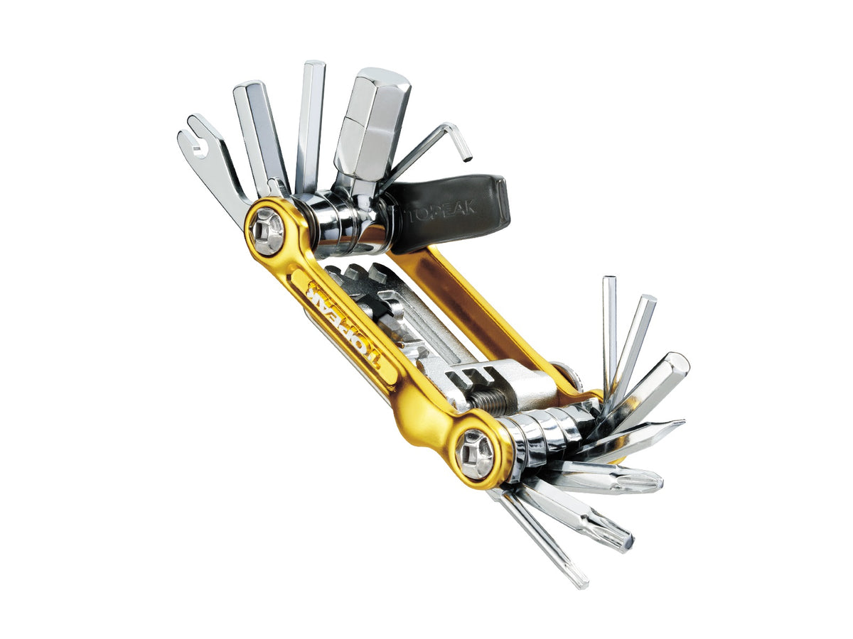 Multiherramienta Topeak Llave Múltiple Mini 20 Pro Dorado