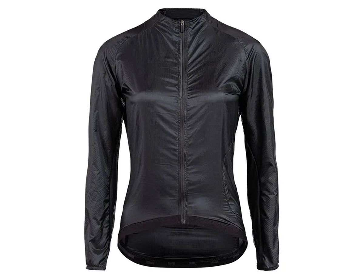 Chaqueta Cortavientos de Ciclismo Mujer Helio