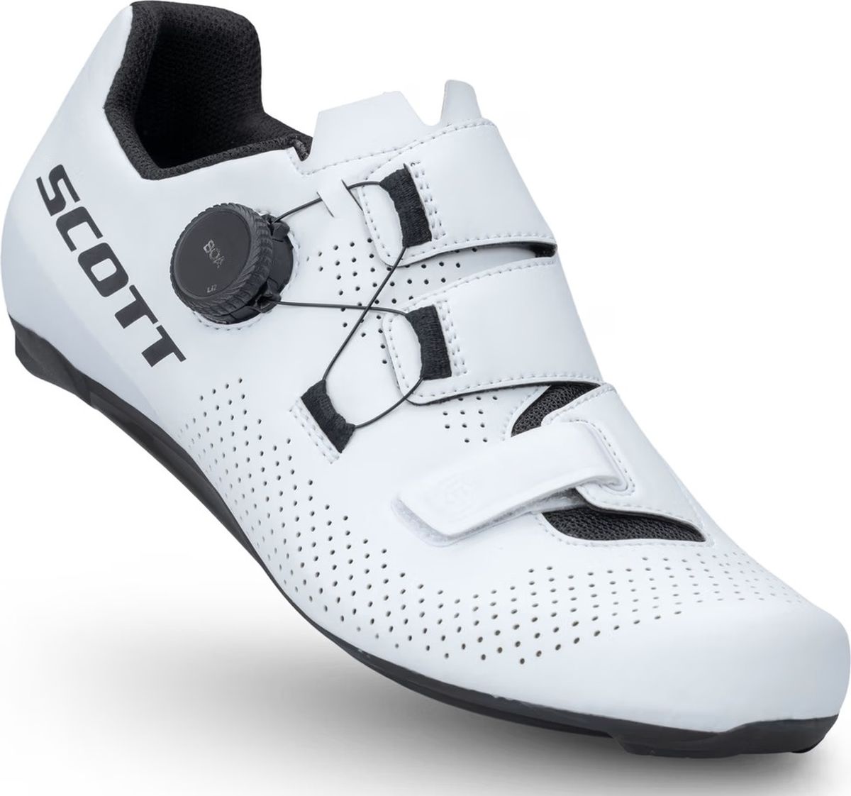 Zapatilla Ciclismo Ruta Scott Team Boa Blancas/Negro