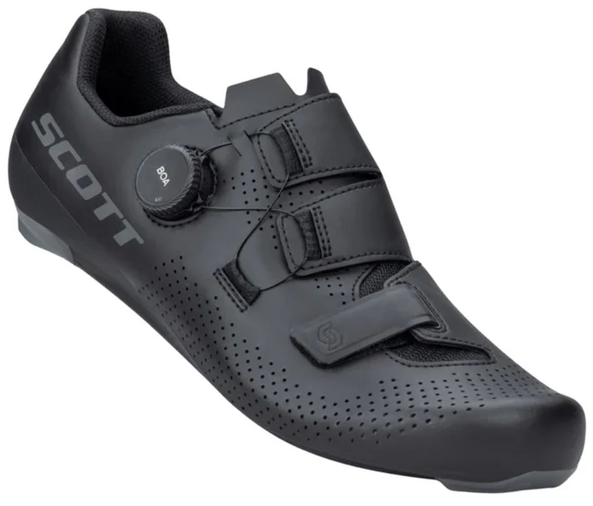 Zapatilla Ciclismo Ruta Scott Team Boa Negro/Gris